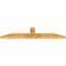 Ekena Millwork Portland Rough Sawn Timber Gable Bracket, Western Red Cedar, 84"W x 17"H x 4"D x 6"F, 5/12 Pitch GBW084X17X0406POR00RWR - alternate 5